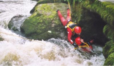 Nage en eaux vives