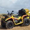 Quad en pente